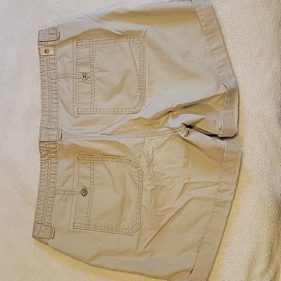 LEVI'S Cotton, Casual Tan Women's Shorts - Picture 2 of 12